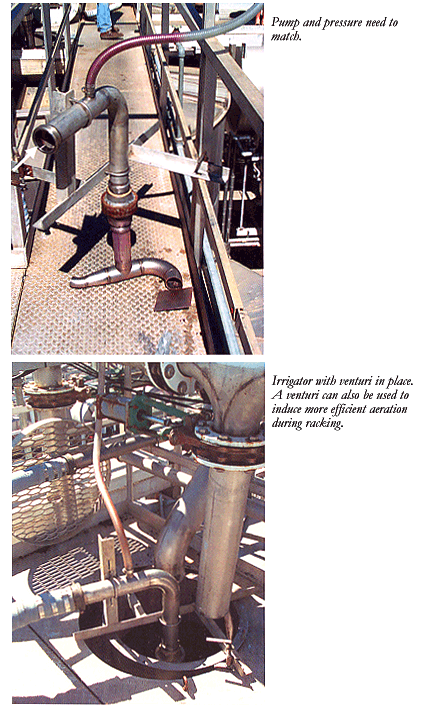 Macro aeration during primary fermentation